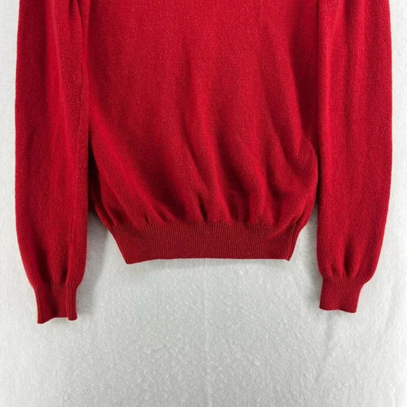 Joe Fresh Sweater Womens XS V-Neck Long Sleeve Ribbed Knit Pullover Wool Blend - Picture 9 of 12